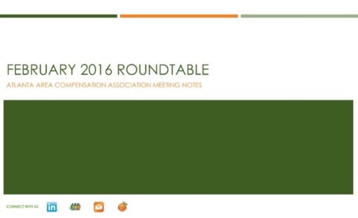 2016 february roundtable