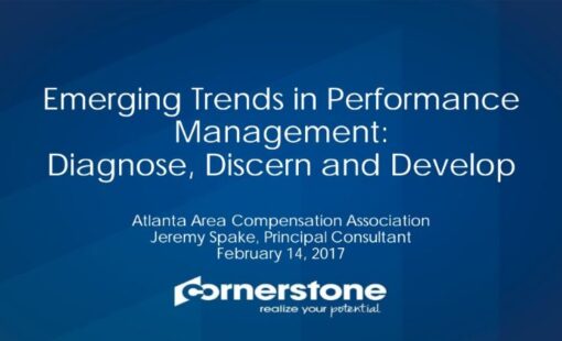 2017 emerging trends in performance management