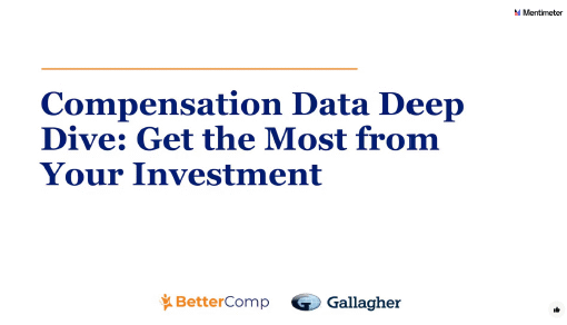 BetterComp Gallagher Cover Page BetterComp Gallagher Cover Page